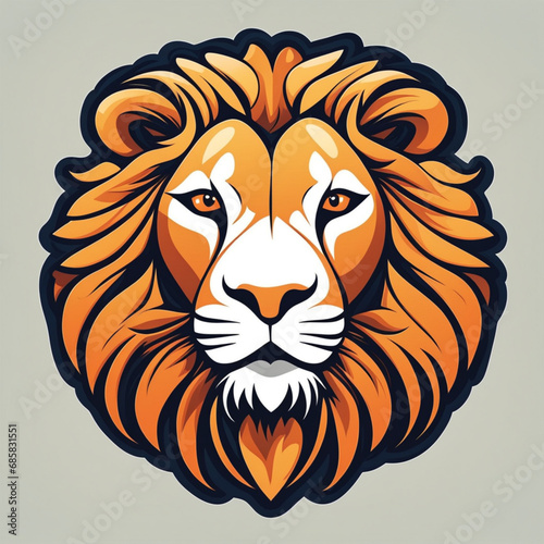 T-shirt design, vector, sticker, Lion	
Stick, Design, nice, Illustration, Generative AI