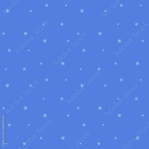 Seamless pattern with stars