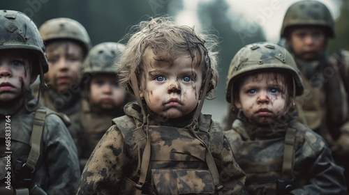 Enfants soldats: Perte de l'innocence photo