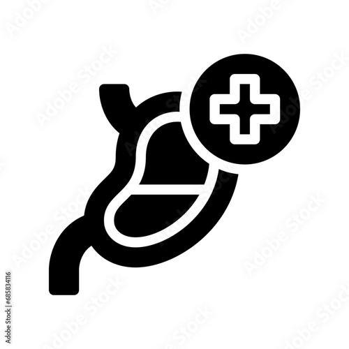gastroenterology glyph icon