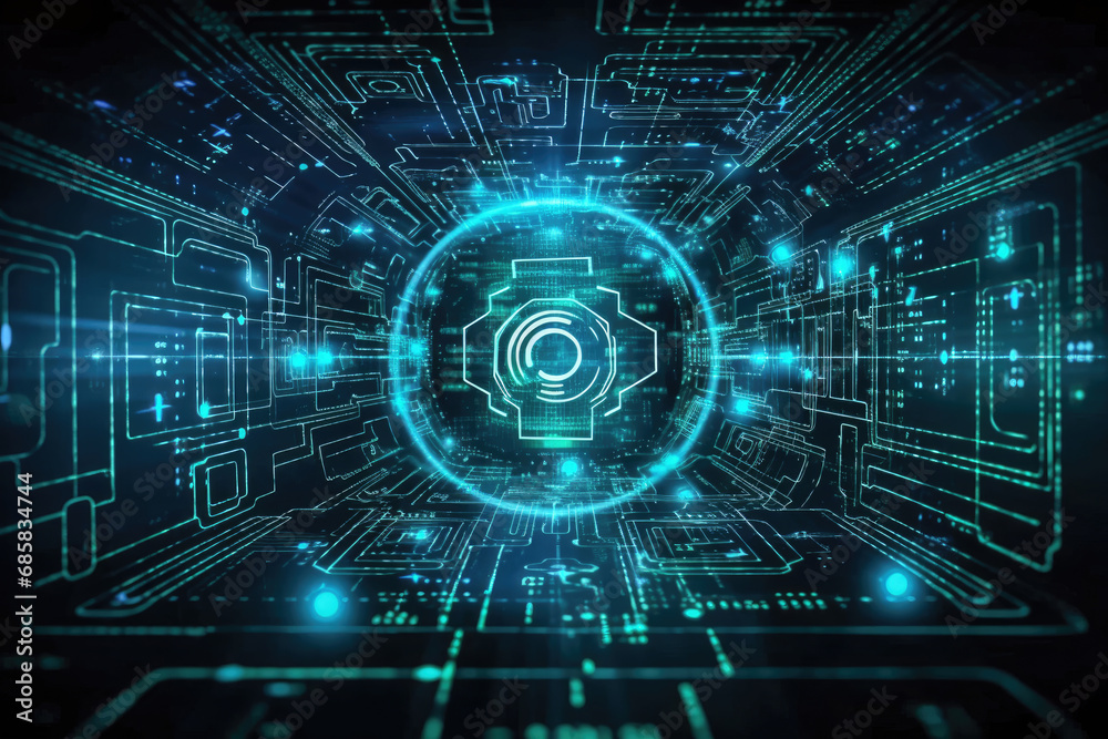 abstraction Technology background of Cybersecurity with data protection abstraction Technology background of Cybersecurity with data protection