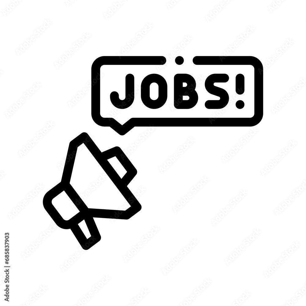 job line icon job line icon