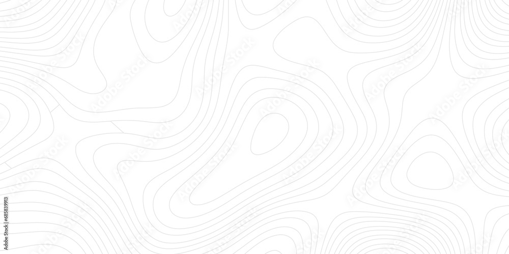 Vector contour topographic map background. Topographic map background geographic line map with elevation assignments. Modern design with White background with topographic wavy pattern design. Vector contour topographic map background. Topographic map background geographic line map with elevation assignments. Modern design with White background with topographic wavy pattern design.
