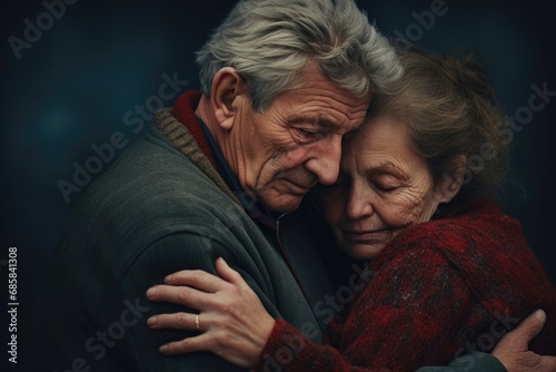 A heartwarming image capturing the moment of a man and a woman sharing an intimate embrace. Perfect for illustrating love, relationships, and togetherness.