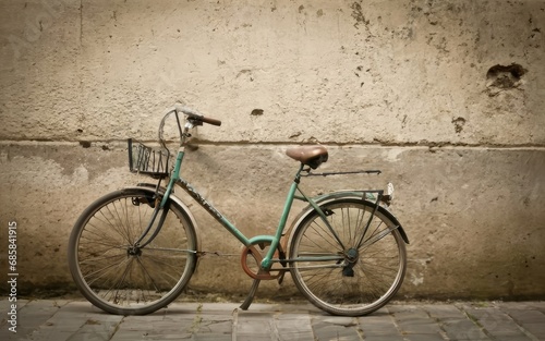old bicycle in the street © Diego