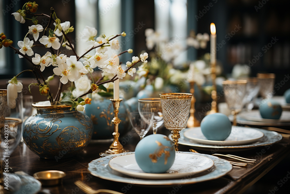 Traditional Easter dinner set Traditional Easter dinner set
