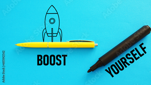 Photography Boost Yourself is shown using the text