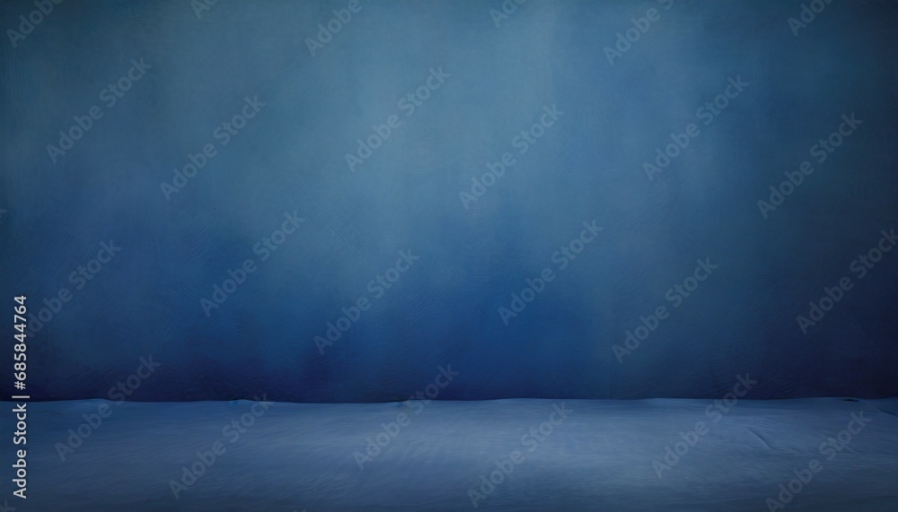 studio portrait backdrops traditional painted canvas or muslin fabric cloth studio backdrop or background suitable for use with portraits products and concepts dramatic blue modulations - obrazy, fototapety, plakaty 