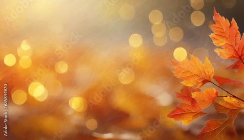 autumn blurred fall abstract autumnal background
