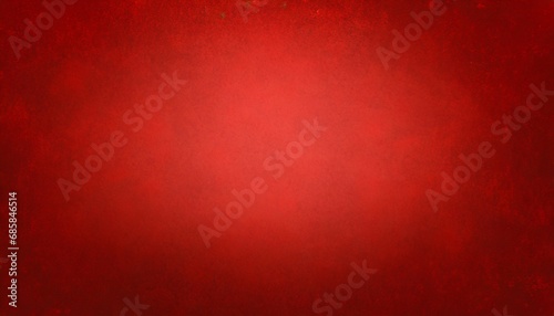 red background in christmas or valentines day red color with vintage texture and shiny center spot