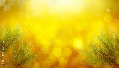 summer or spring abstract blurry bright yellow background