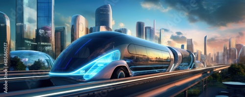 transportation and technology concept photo