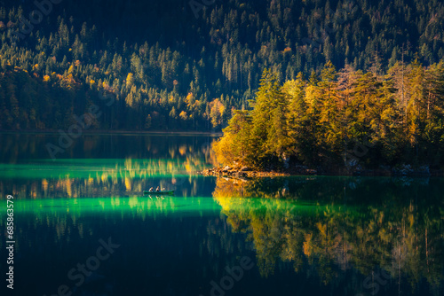 Autumn Reflections in Eibsee