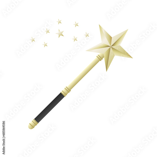 Magic Wand - Vector Illustration	