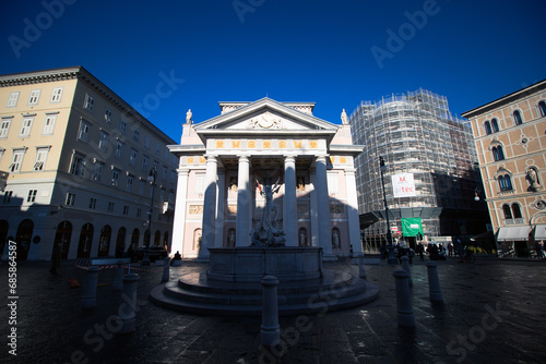 Trieste, Italy - Palazzo della Borsa Vecchia or Old Stock Exchange building