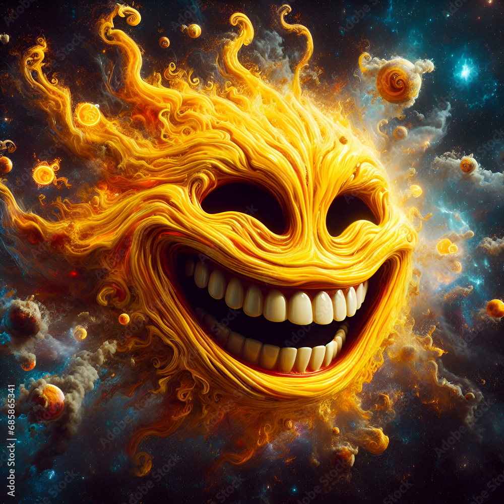 evil sun in space