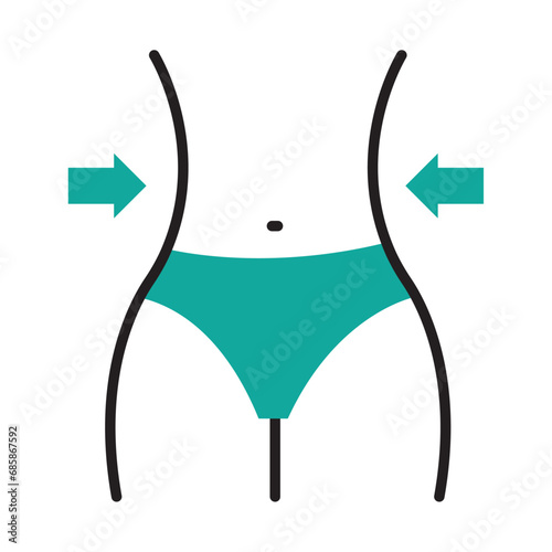 anorexia icon of weight loss