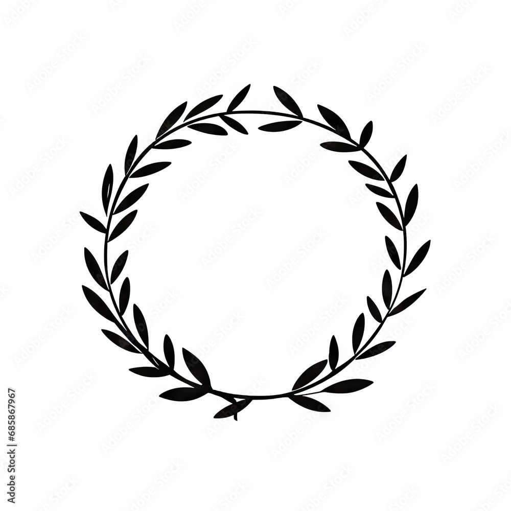 Laurel Branch Icon, Minimal Twig Symbol, Leaves Silhouette, Tree Branches Shape, Herbs, Plant Leaf Laurel Branch Icon, Minimal Twig Symbol, Leaves Silhouette, Tree Branches Shape, Herbs, Plant Leaf