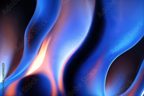 Abstract background, tongues of flame, vibrant colored flames