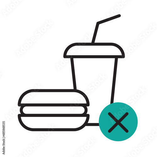 anorexia icon of no eating
