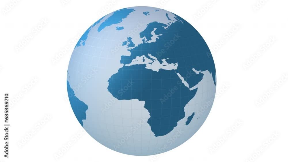 Globe spinning on white background breaking news, international headlines and global information. Worldwide news media network, corporate broadcast modern presentation Globe spinning on white background breaking news, international headlines and global information. Worldwide news media network, corporate broadcast modern presentation