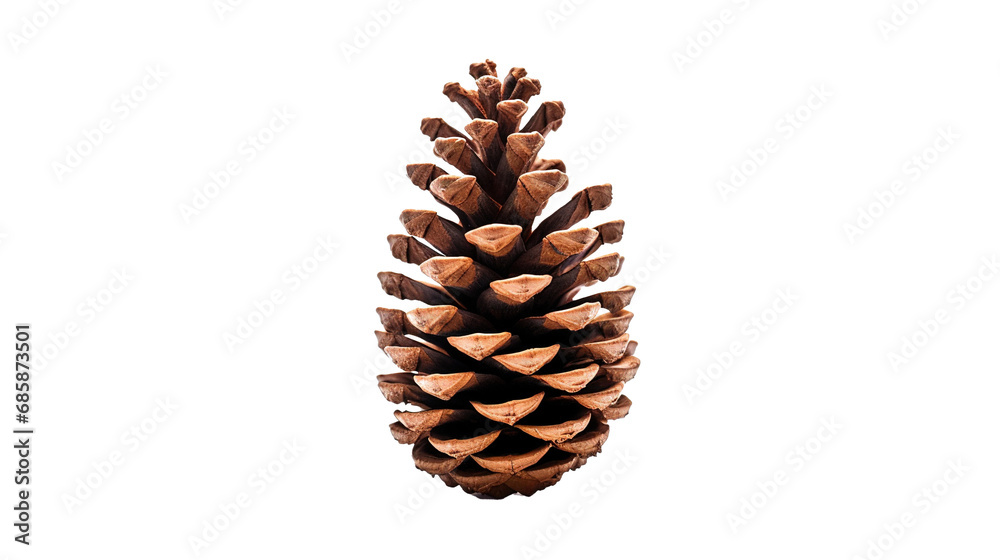 Pine cone isolated on transparent background, PNG image with background removed, Created with Generative Ai technology. Pine cone isolated on transparent background, PNG image with background removed, Created with Generative Ai technology.