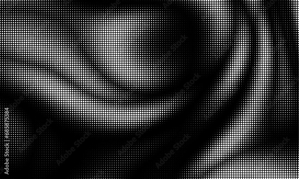 Pixilated abstract Energy background. Halftone effect. Vector image. - obrazy, fototapety, plakaty 