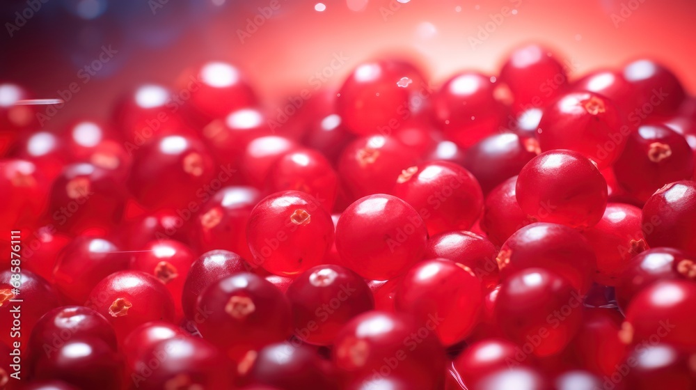 a close up of a bunch of cranberries in a bowl with a red light shining on the side of the bowl in the background and a blurry background. a close up of a bunch of cranberries in a bowl with a red light shining on the side of the bowl in the background and a blurry background.