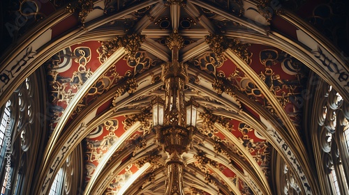 Intricate details in cathedral ceilings