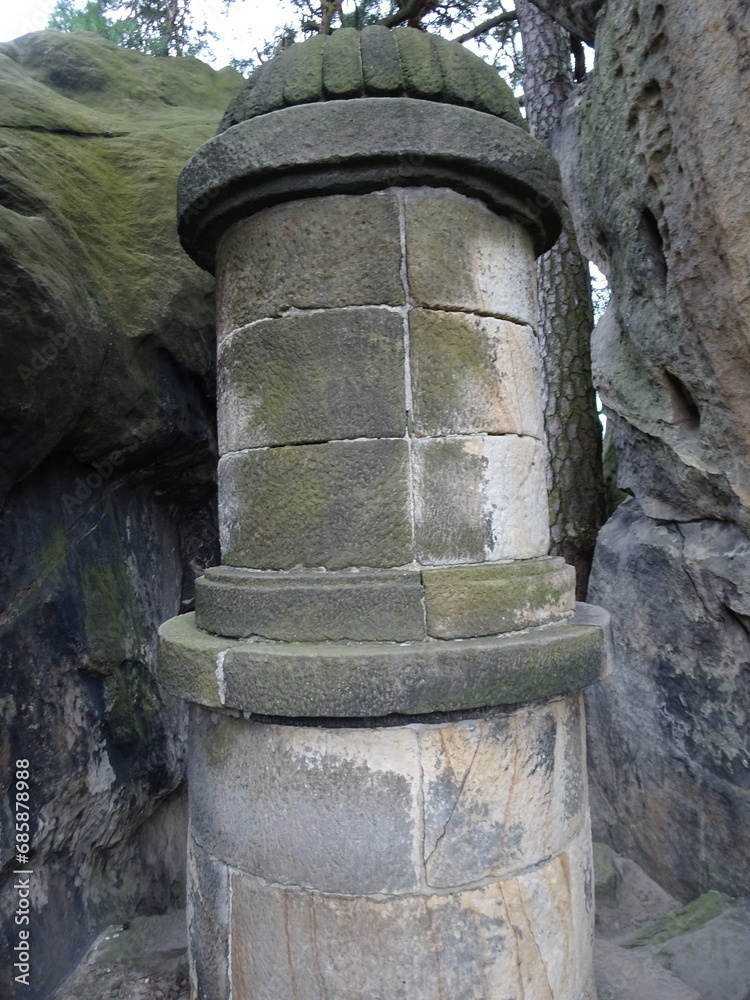 Fototapeta premium old stone tower