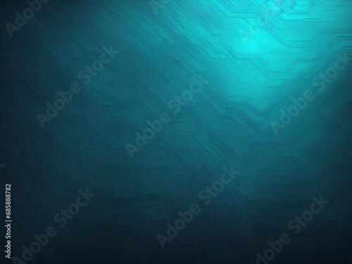 Modern green-blue sci-fi abstract texture background illustration, wallpaper. Trendy blue dark colour futuristic style. Ideal for web, advertisement, prints, wallpapers.