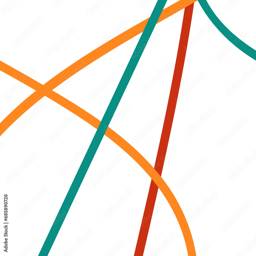 Green red orange lines decorative Green red orange lines decorative