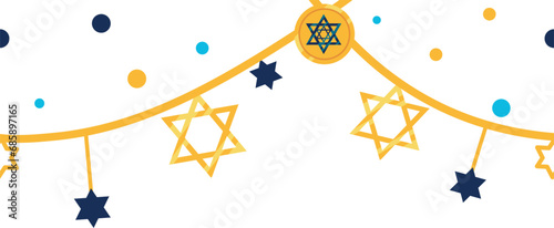 hanukkah garland design
