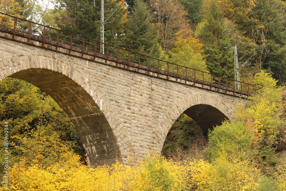 Bridge with autumn feeling