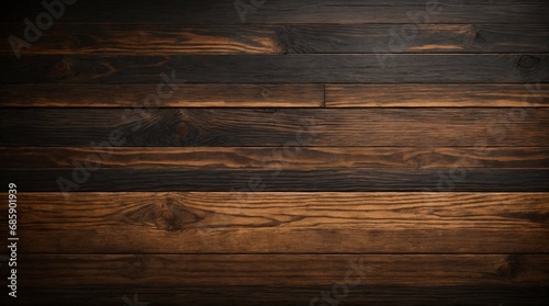 Old dark brown wooden texture background