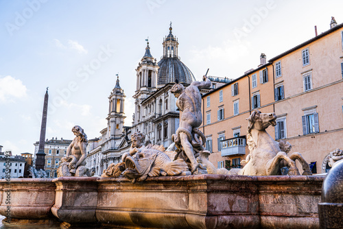 Obraz na płótnie Piazza Navona. Rome, Italy w salonie