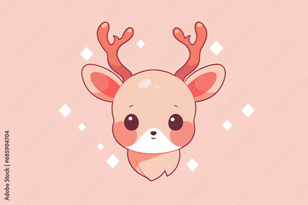 little reindeer graphic for christmas little reindeer graphic for christmas