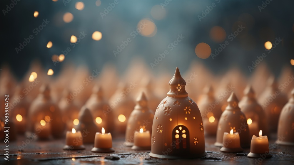 Little Candles Day or Immaculate Conception Eve , Día de las velitas, in honor of the Virgin