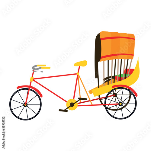 rickshaw old design