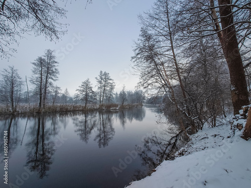 river in the forest. Poland © P.Ch. Fotografia