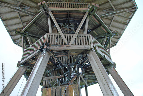 eggeturm auf der velmerstot im November 2023 nach der Brandstiftung