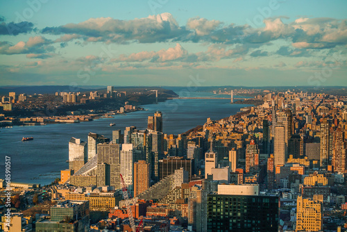 NYC Skyline from Midtown during Sunset