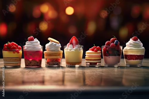 Wallpaper Mural Exquisite Desserts Crafted with Artistry and Passion Torontodigital.ca