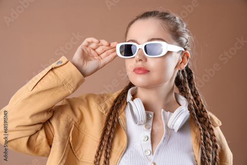 Beautiful young woman with ...
