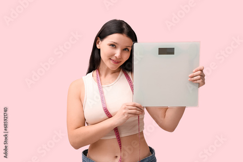 Beautiful young happy woman...