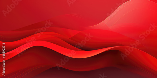 Futuristic Red Abstract Background with Geometric Shape