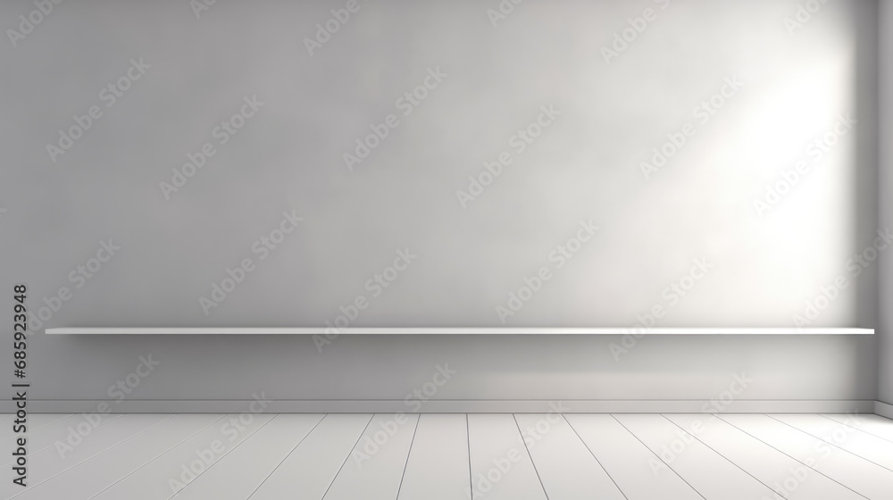 An empty, superflat light grey background with gentle light and shadows from windows, perfect for product presentations.Product Mockup An empty, superflat light grey background with gentle light and shadows from windows, perfect for product presentations.Product Mockup