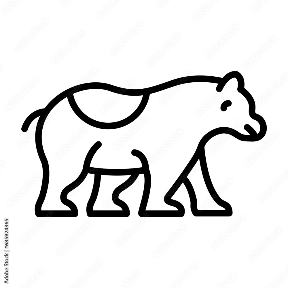 Fototapeta premium Animal Icon