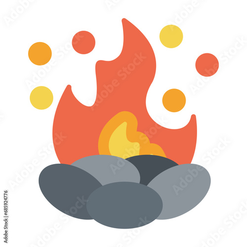Fire On Icon
