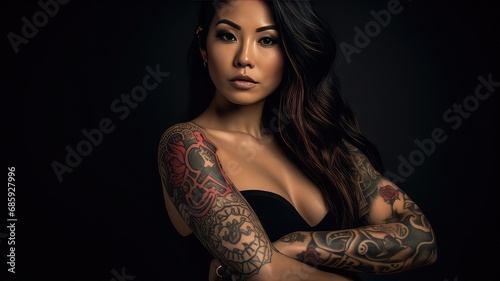  The Art of Tattooed Beauty in Asian Portraiture